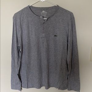 Lacoste Long Sleeve Henley